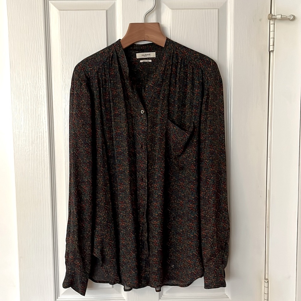 Isabel Marant Etoile Multicolour Pattern Blouse